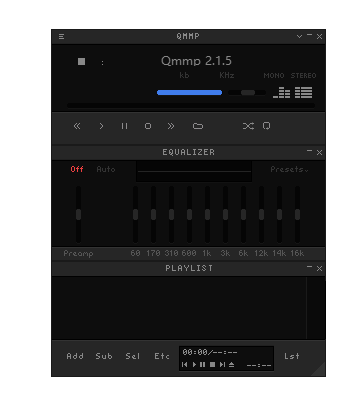 Qmmp开源音乐播放器v2.2.5便携版